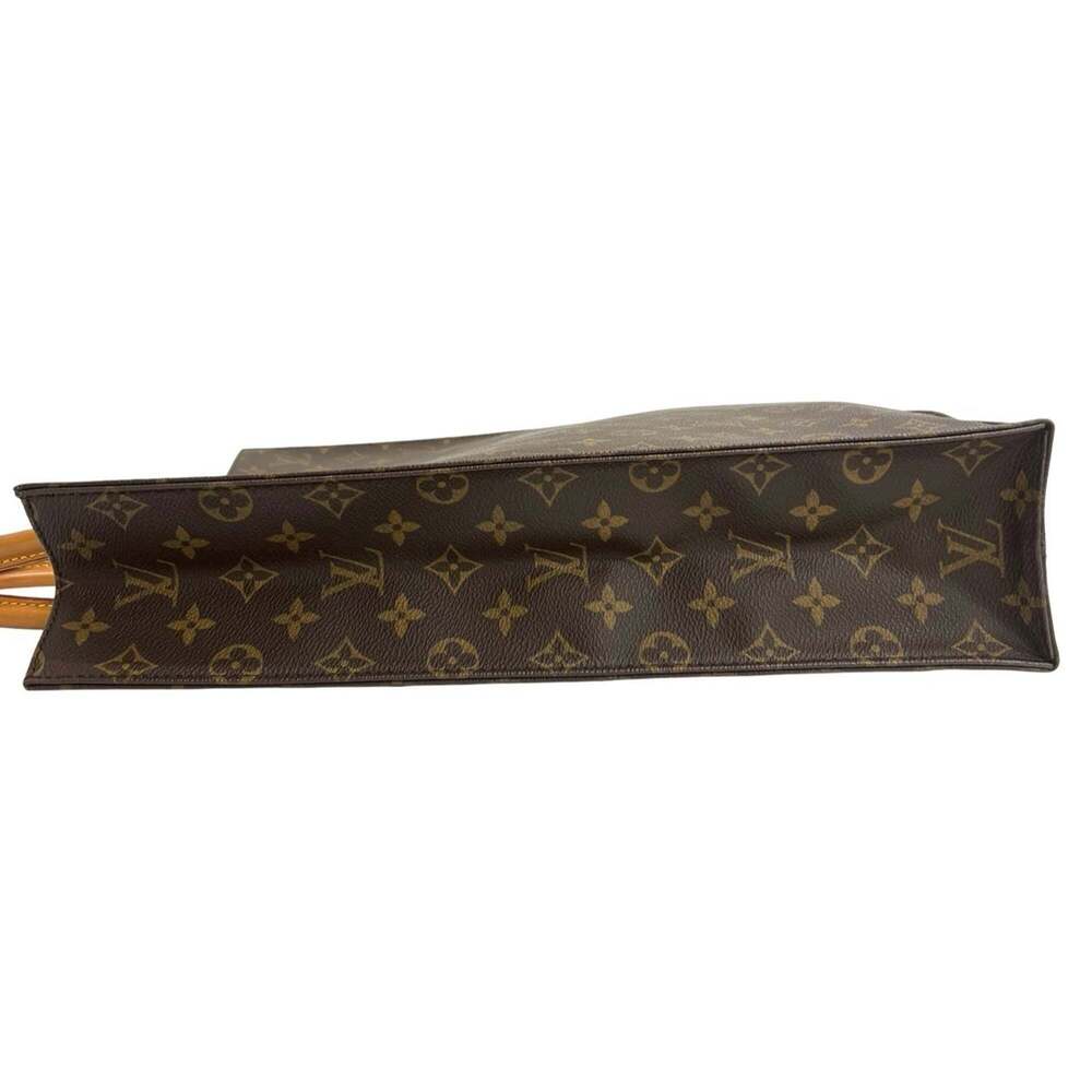 LOUIS VUITTON Brown Leather Tote Bag - Picture 5 of 10